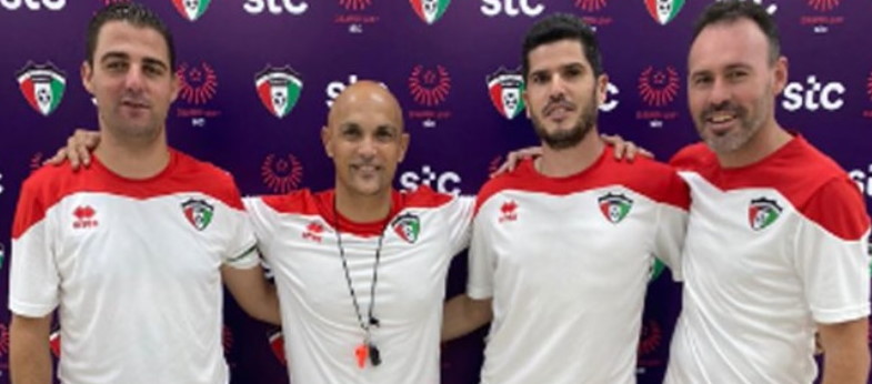 Andrés Carrasco seleccionador de la selección absoluta de Kuwait