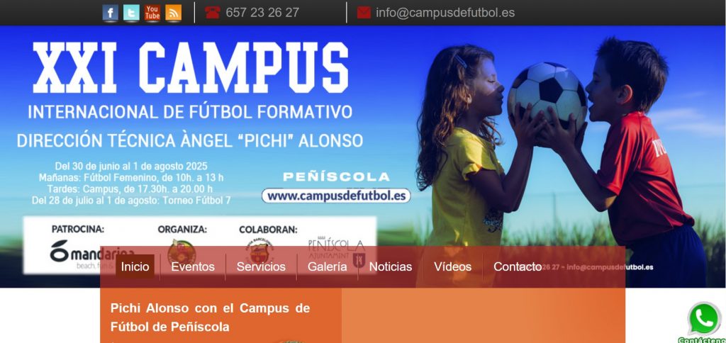 XXI Campus Internacional de Fútbol Formativo Peñíscola 2025