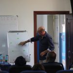 Toni Cortés en el Workshop de formação desportiva: Construção da identidade de um modelo de formação referencial em África