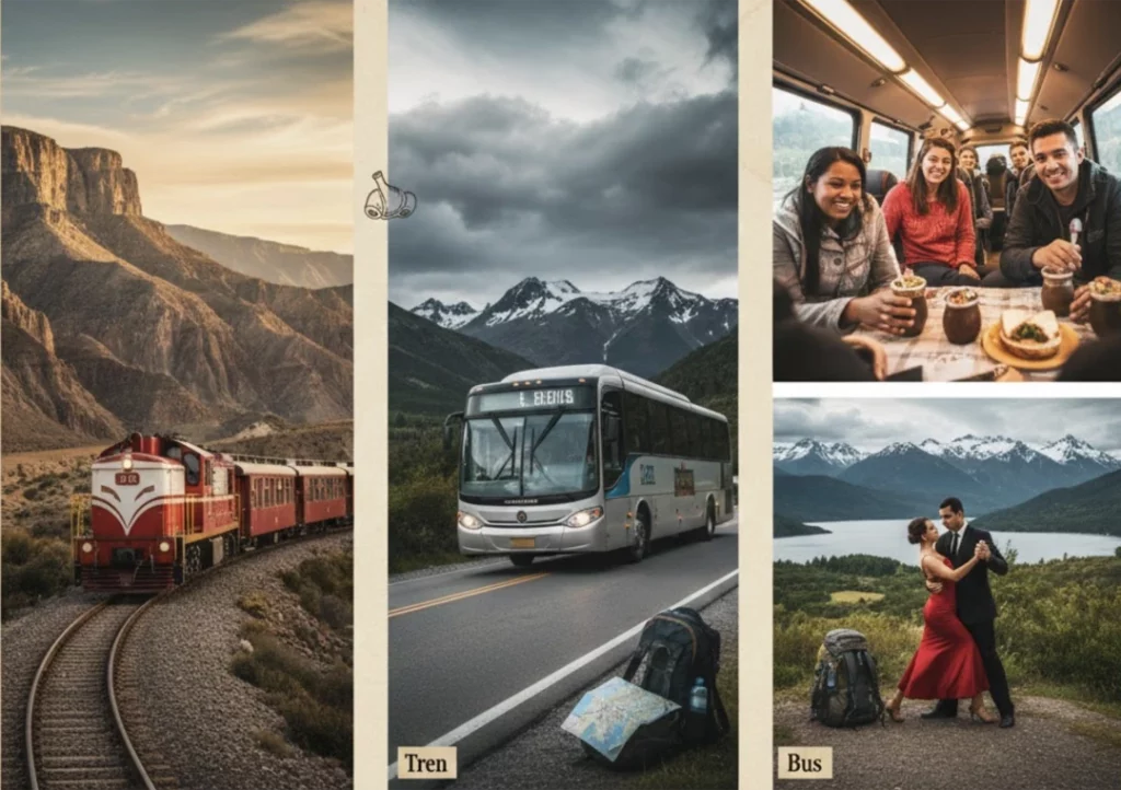 Viajar por Argentina en tren y bus: rutas pintorescas y experiencias únicas