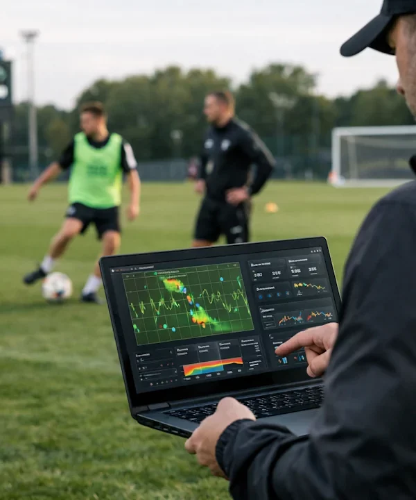 La tecnología y el análisis de datos transforman la formación y el rendimiento en el fútbol. Pixelcom Scoreboards