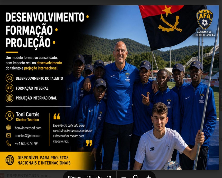 Apresentação Toni Cortés. Página 13