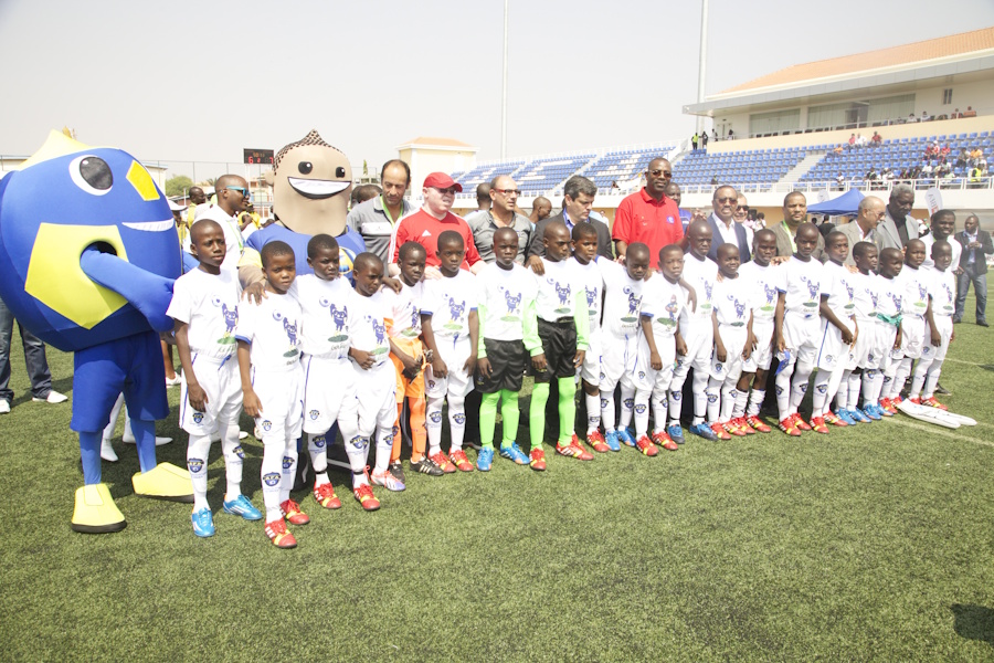 Nacimiento del fútbol 7 en Angola. Torneo Internacional Geração do futuro-1