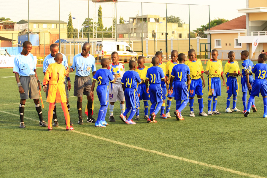 Nacimiento del fútbol 7 en Angola. Torneo Internacional Geração do futuro-3