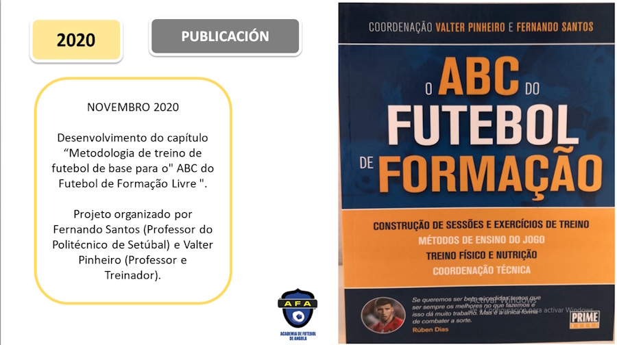Proyecto 15: Participación en la publicación "O ABC do Futebol de Formação"
